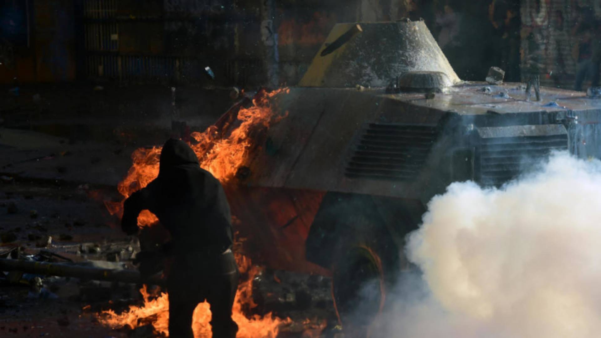 أعمال عنف في تشيلي