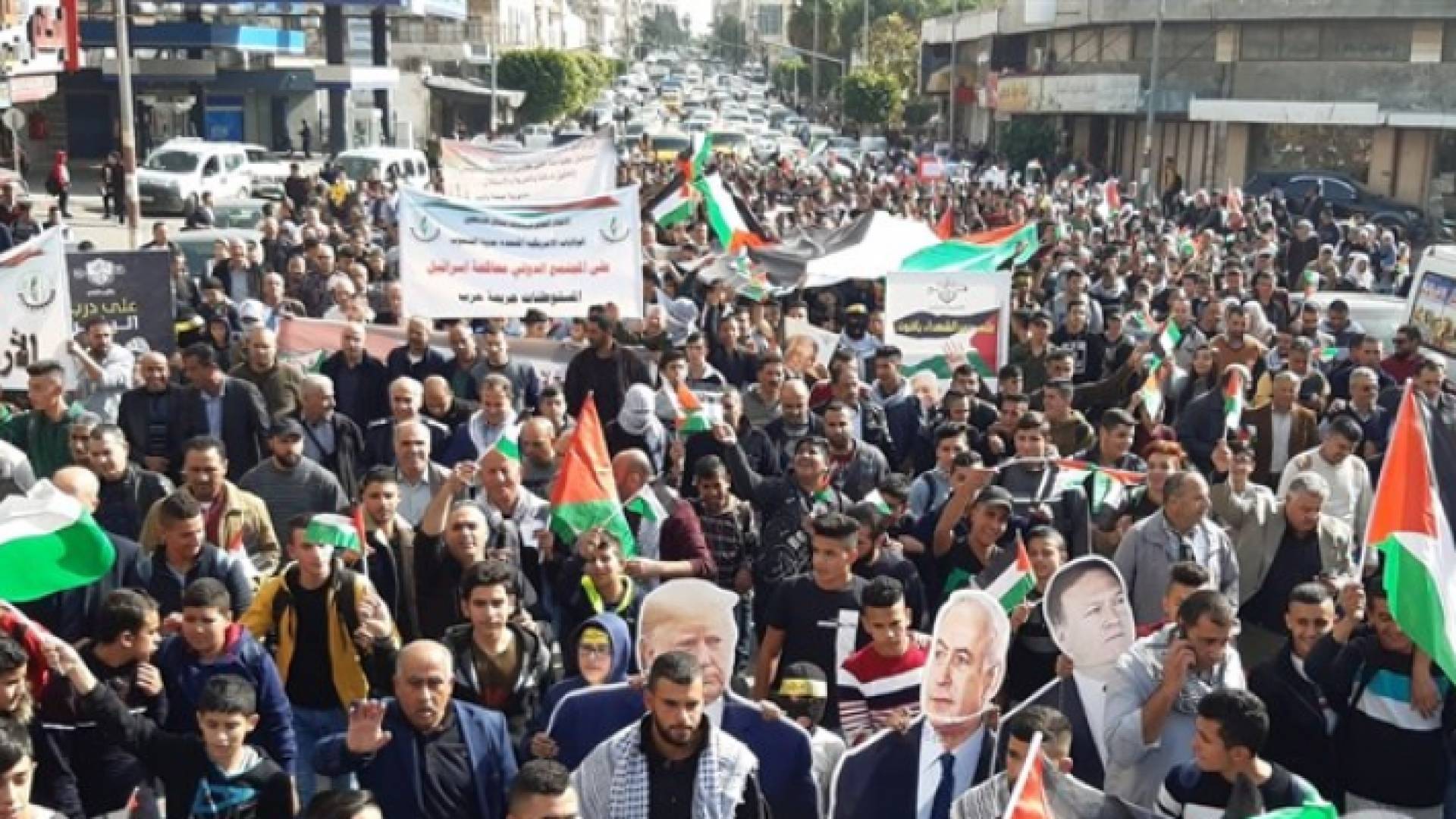 احتجاجات في فلسطين