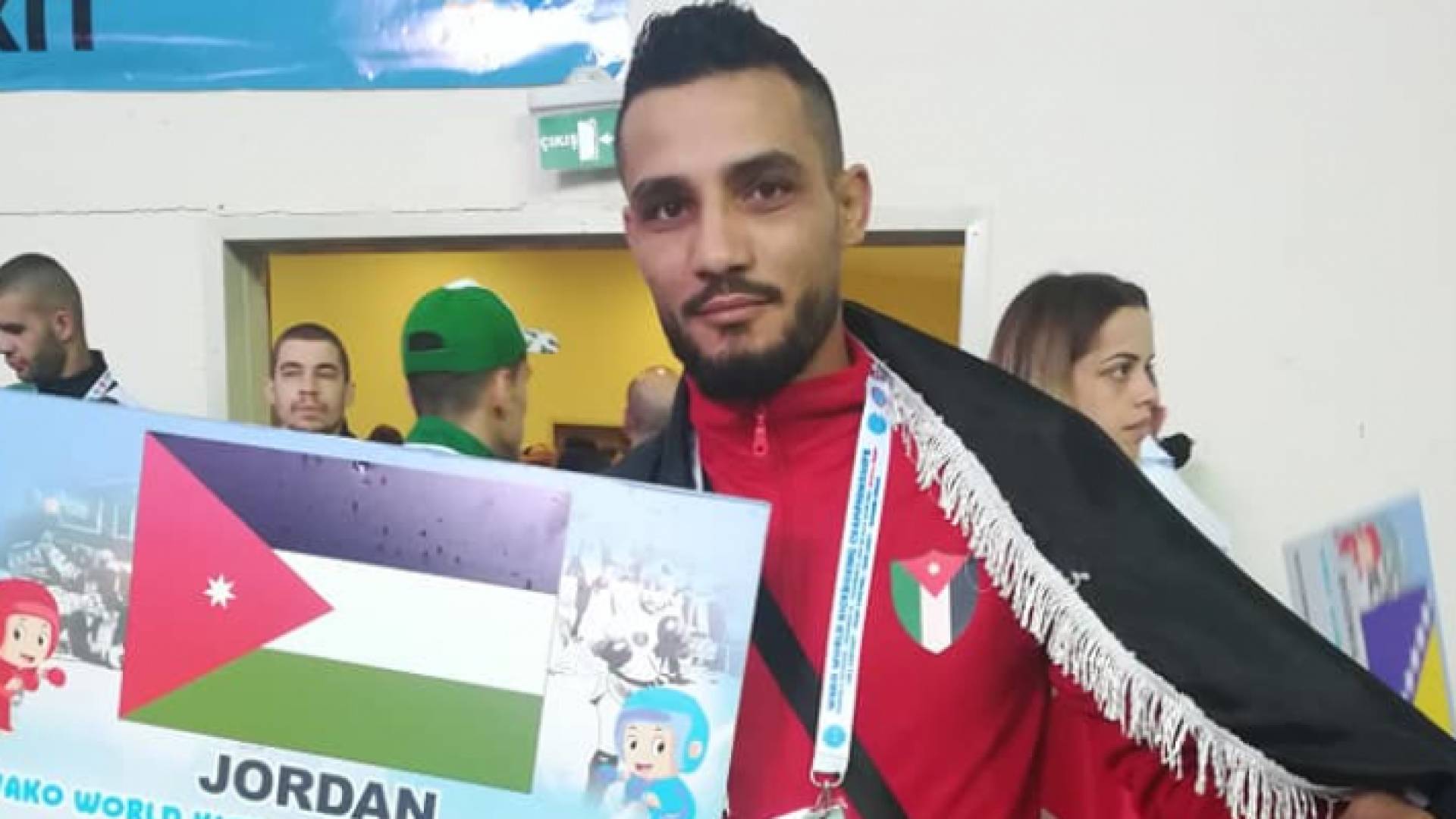 اللاعب الاردني للكيك بوكيسنغ، محمد عيد