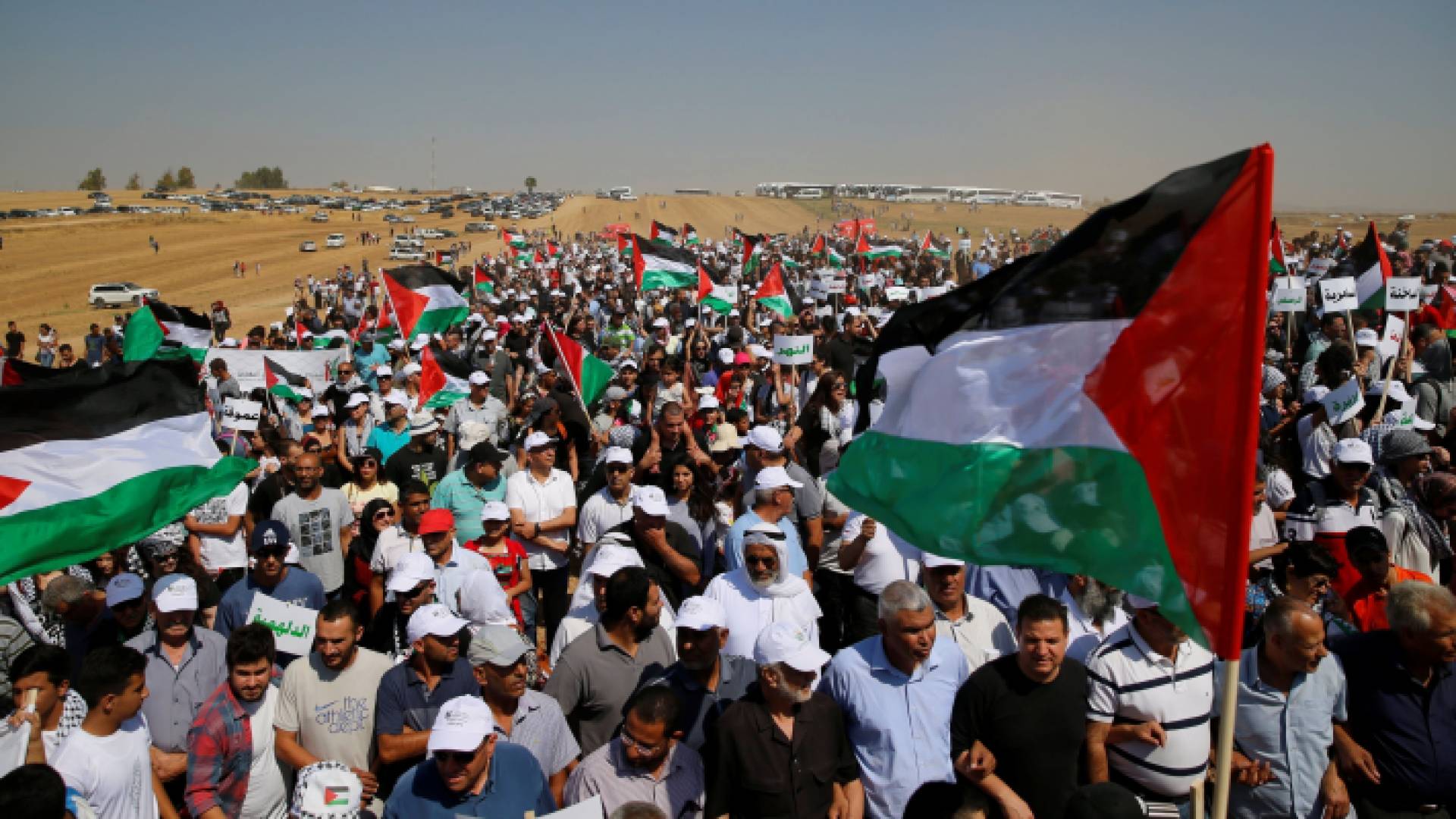 من مسيرات العودة في قطاع غزة - ارشيفية