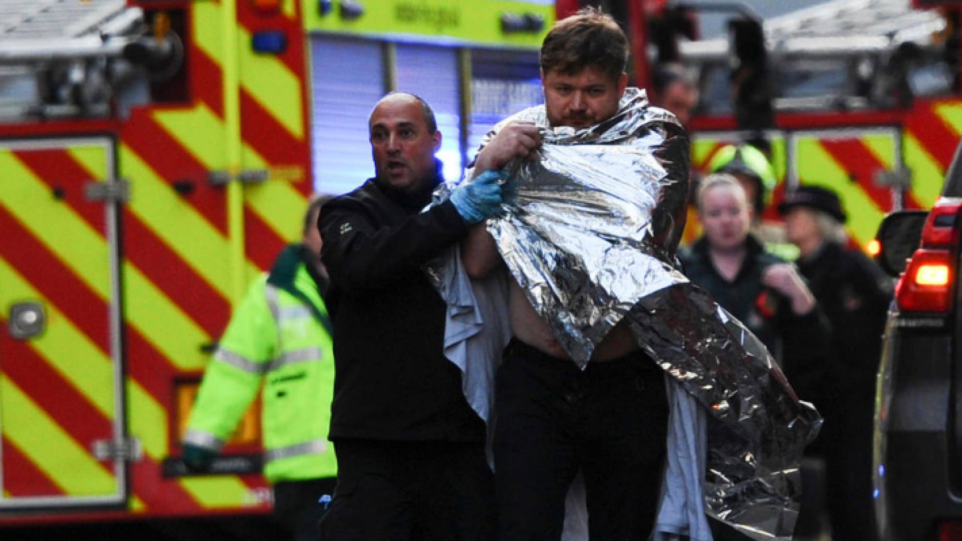 صورة من موقع الحادثة