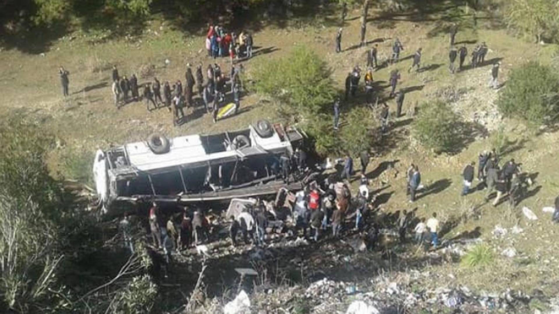 وفاة 22 شخصا بحادث حافلة في تونس