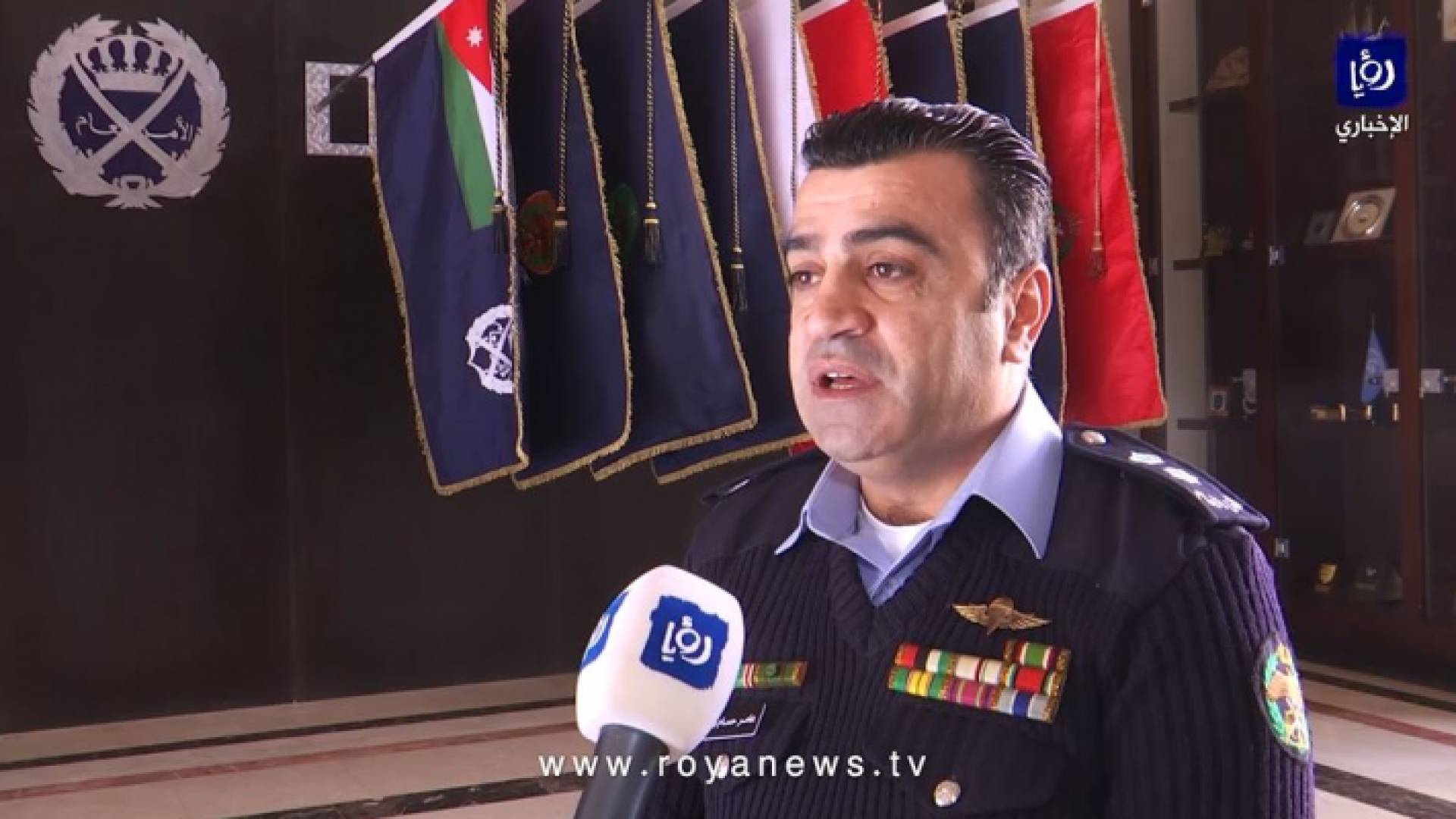 الناطق الإعلامي باسم مديرية الأمن العام، المقدم عامر السرطاوي