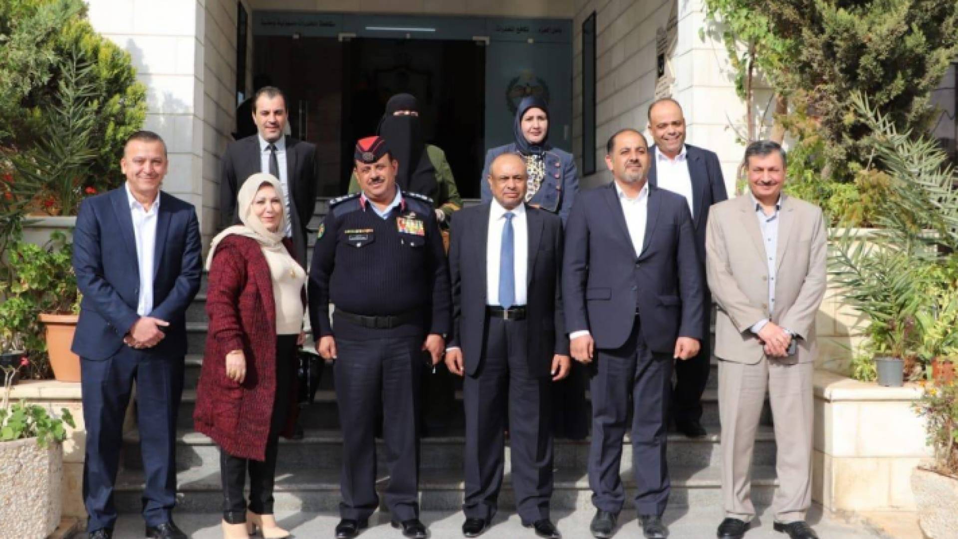 جانب من الزيارة