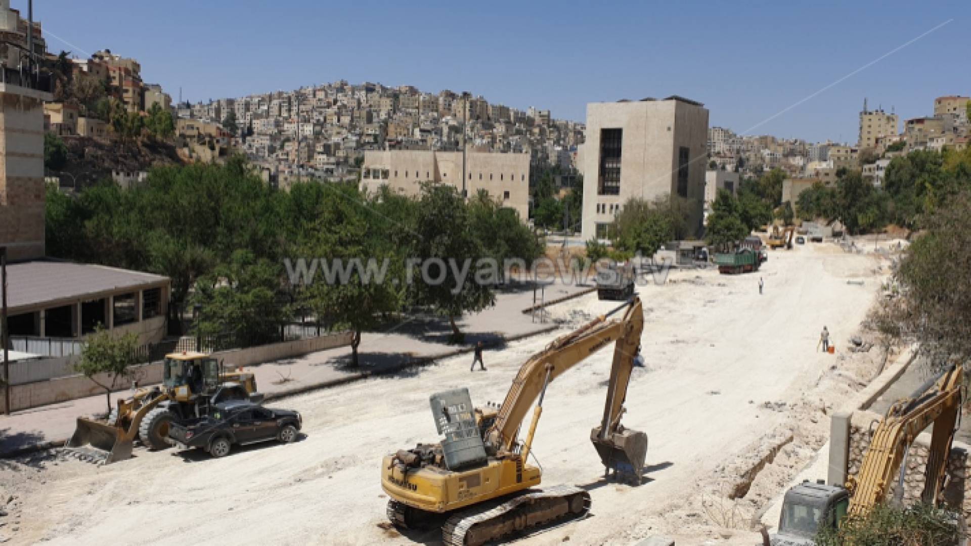 الصورة من مشروع الباص السريع