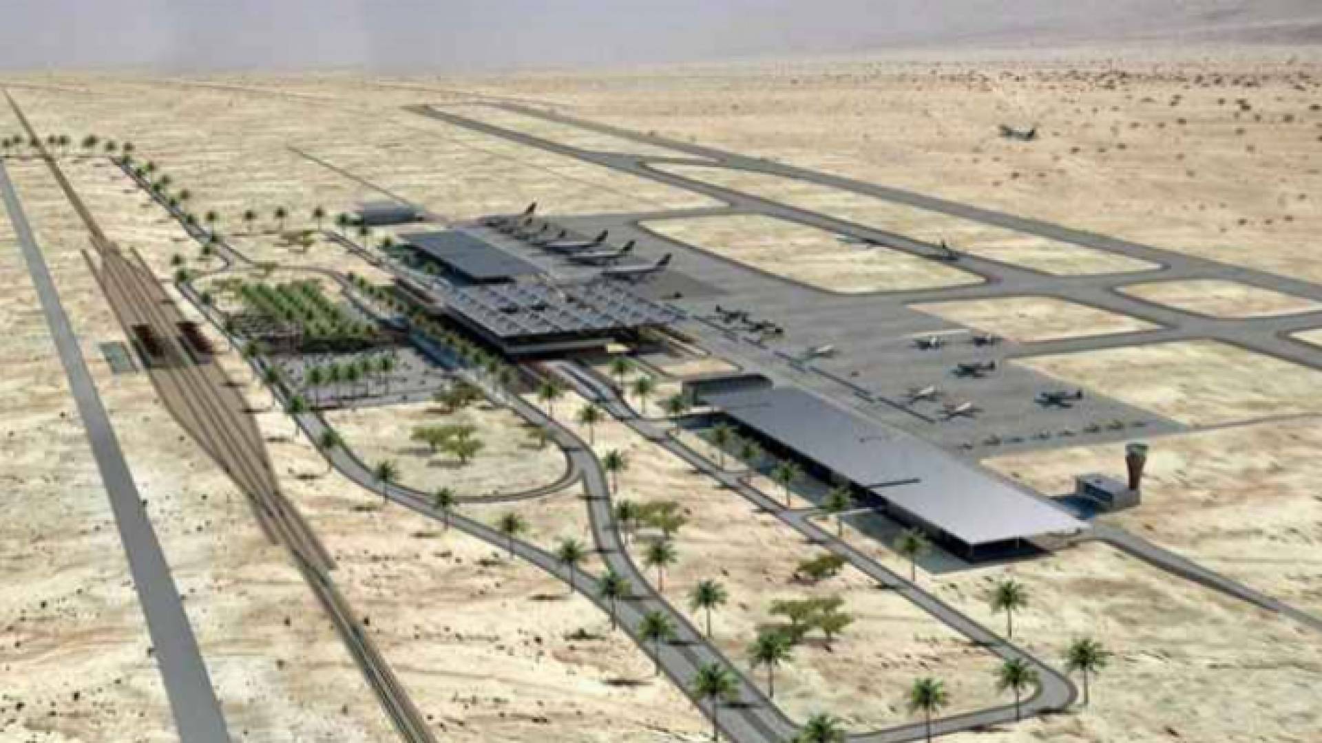 هيكل مطار تمناع