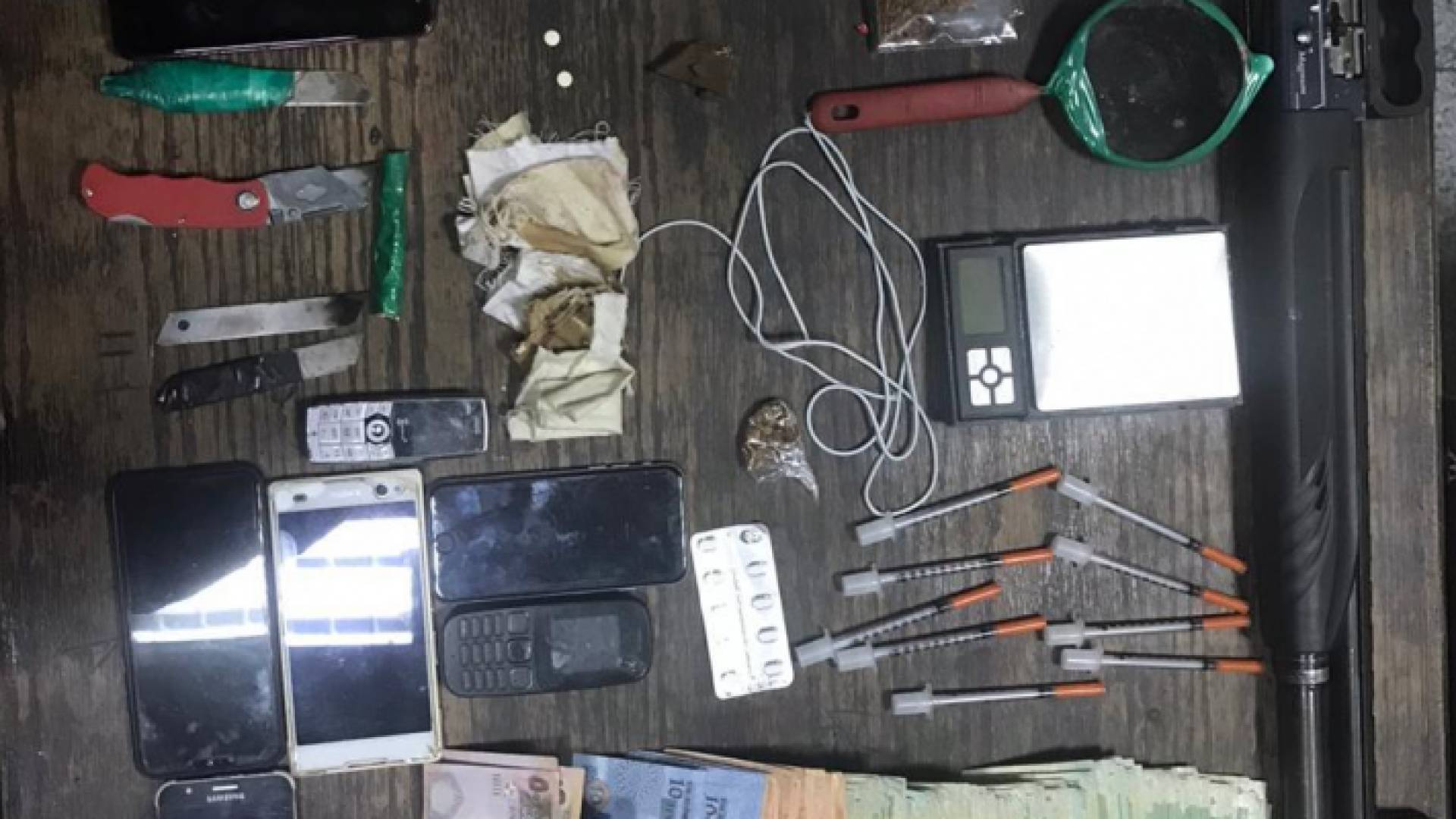 من المضبوطات