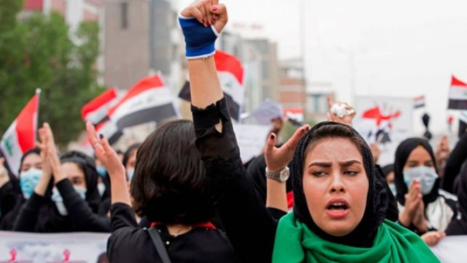 من مظارهرات العراق