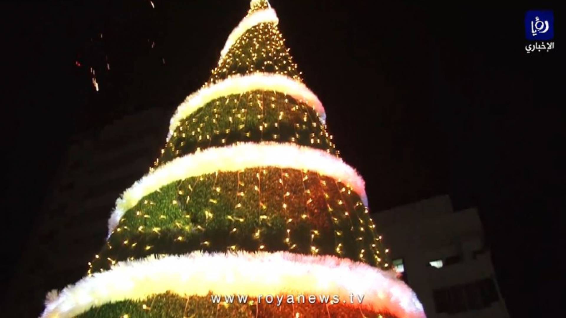 شجرة عيد الميلاد في قطاع غزة