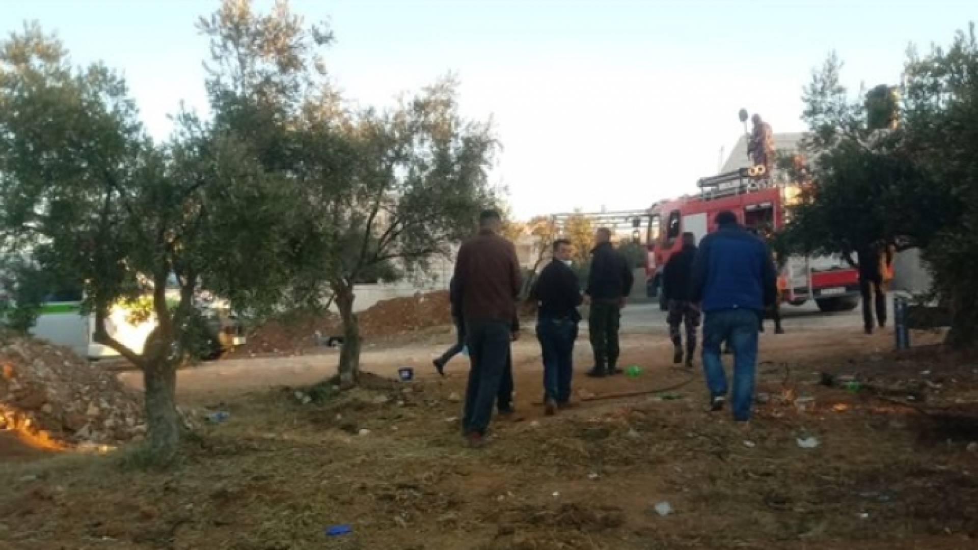 من مكان العثور على الجثة في الخليل