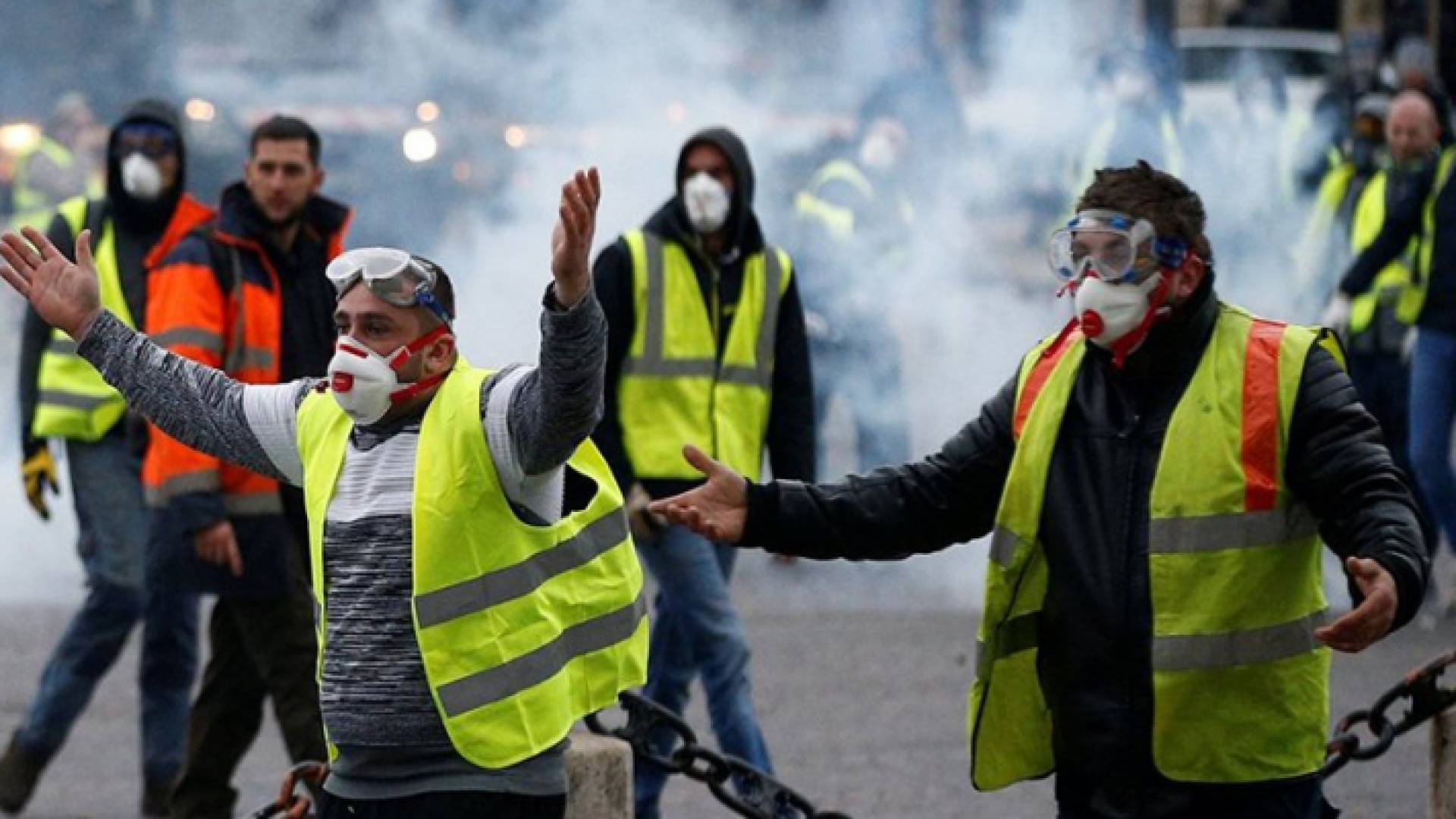 احتجاجات في فرنسا