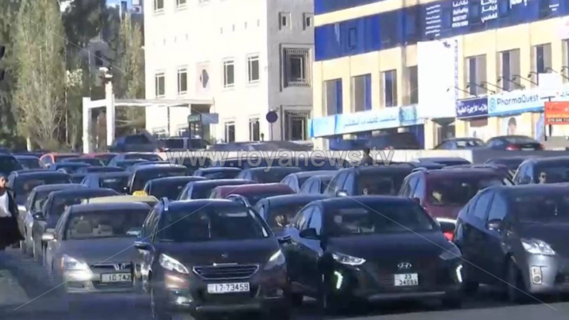 من ازمات العاصمة عمان