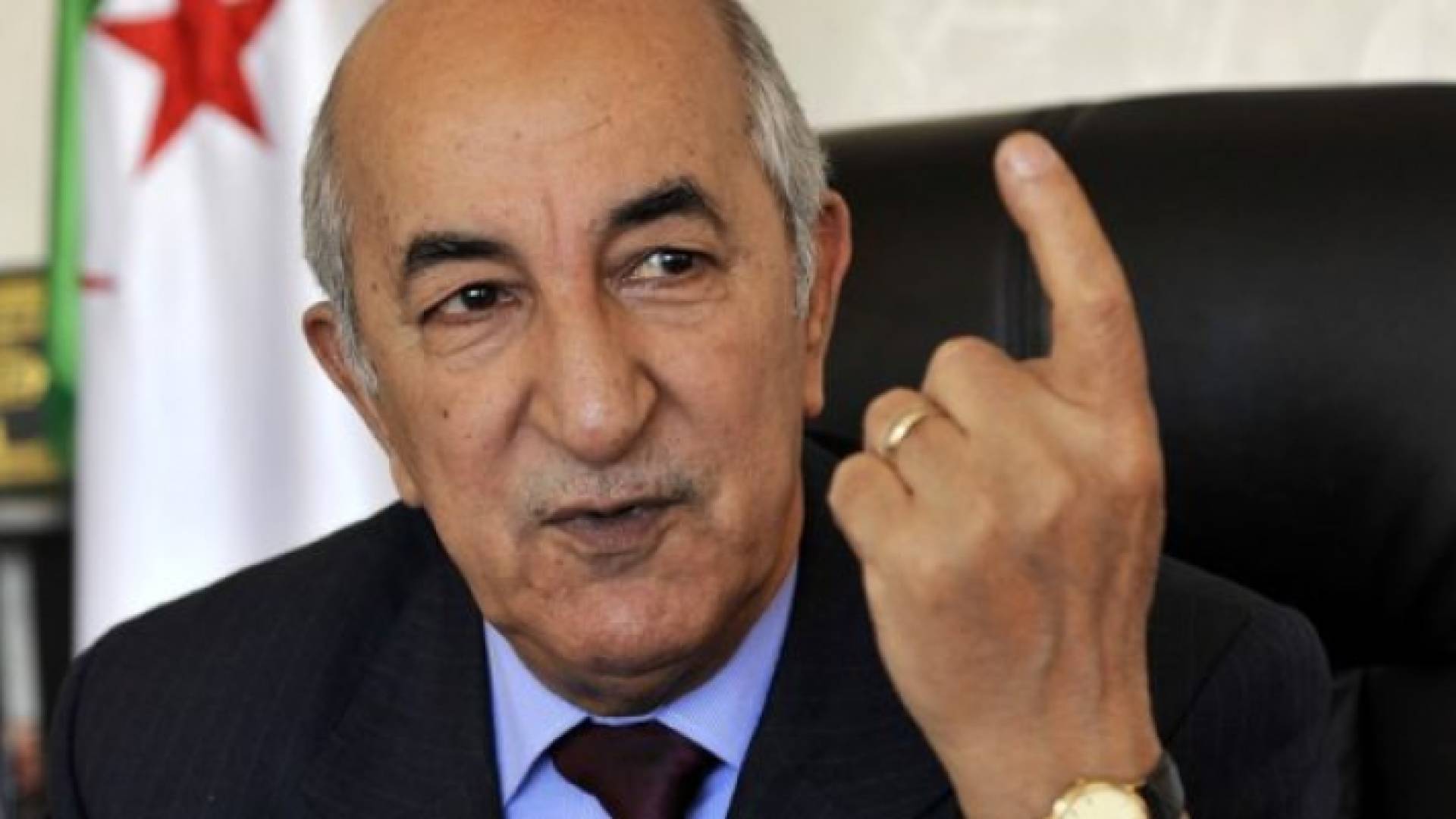 الرئيس الجزائري عبدالمجيد تبون