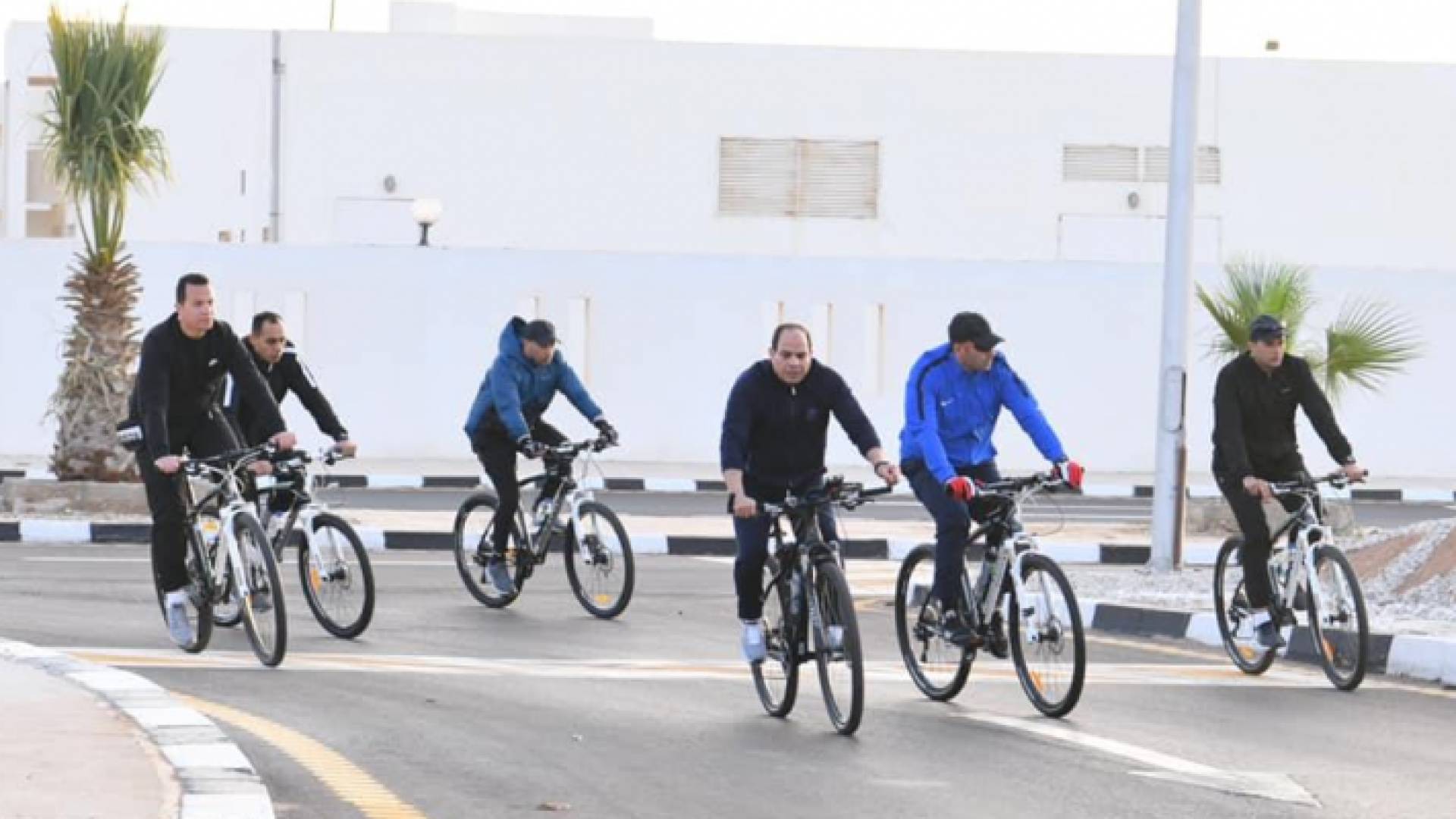 جانب من الزيارة