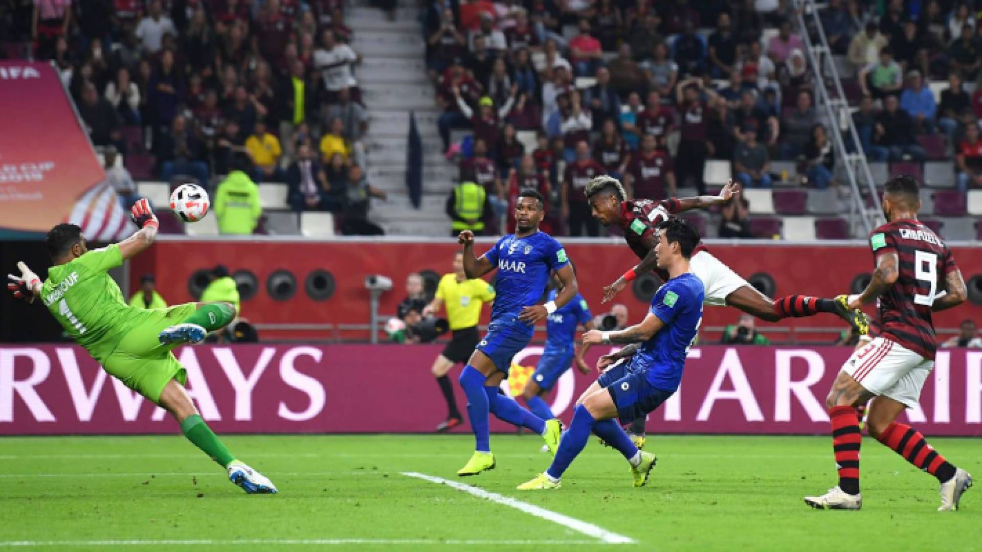 صورة من المباراة