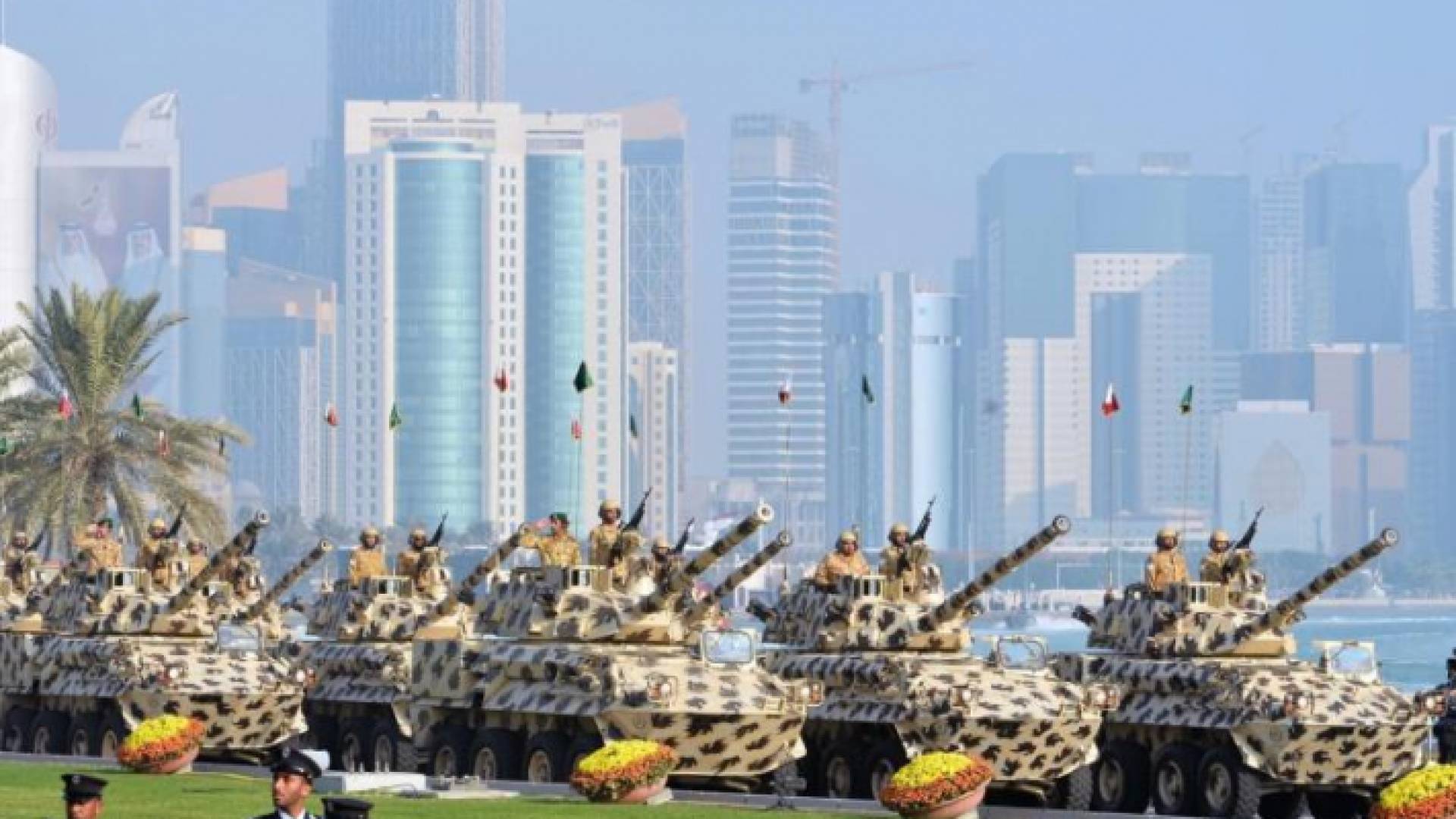 جانب من العرض العسكري