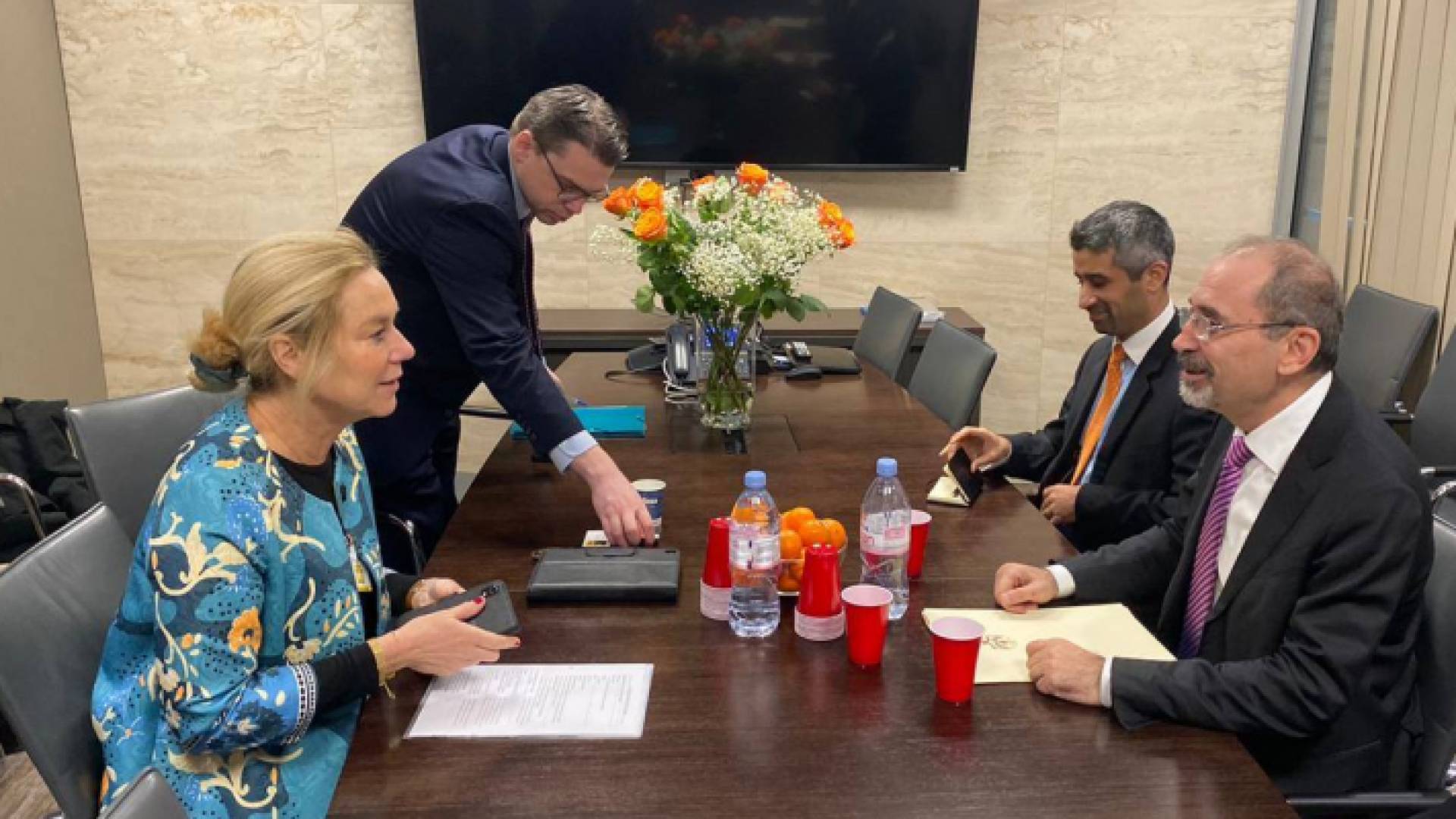 جانب من اللقاء