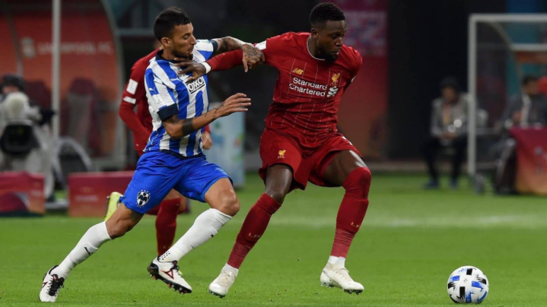 صورة من المباراة