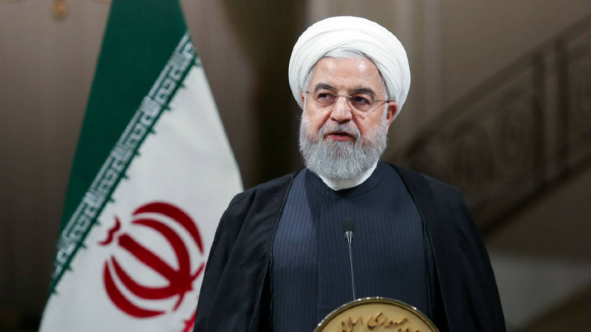 حسن روحاني الرئيس الايراني