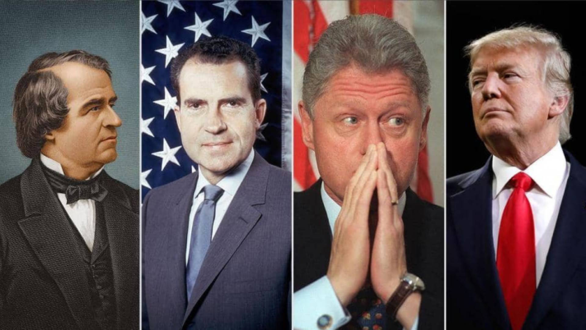 ترامب، كلينتون، نيكسون وجونسون