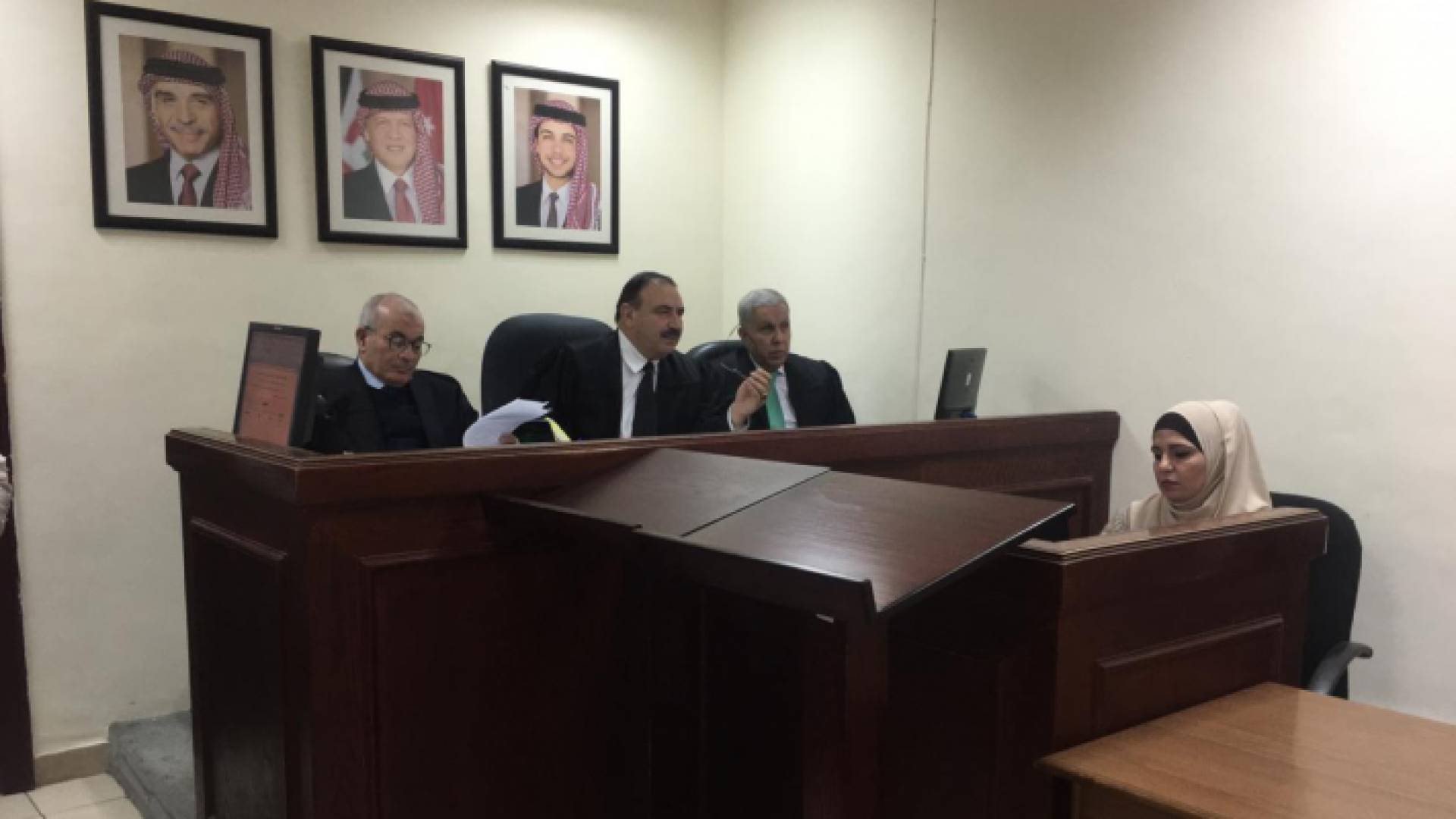 من المحاكمة