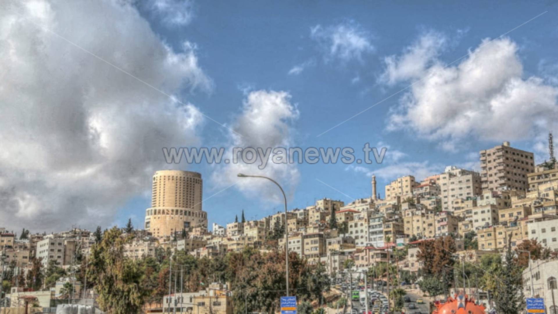 جانب من العاصمة عمان