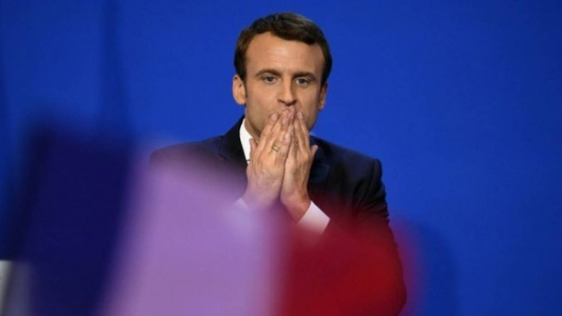 الرئيس الفرنسي إيمانويل ماكرون