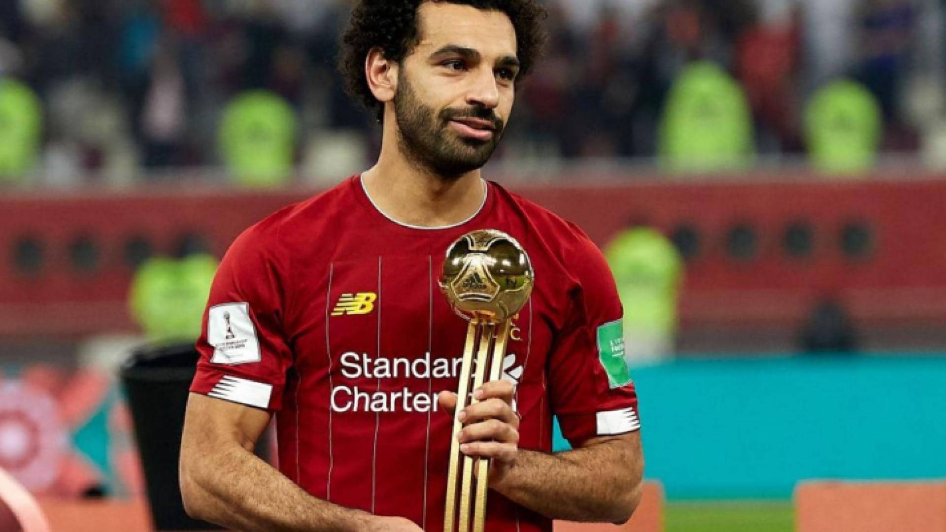 صلاح حصل على جائزة الكرة الذهبية لأديداس