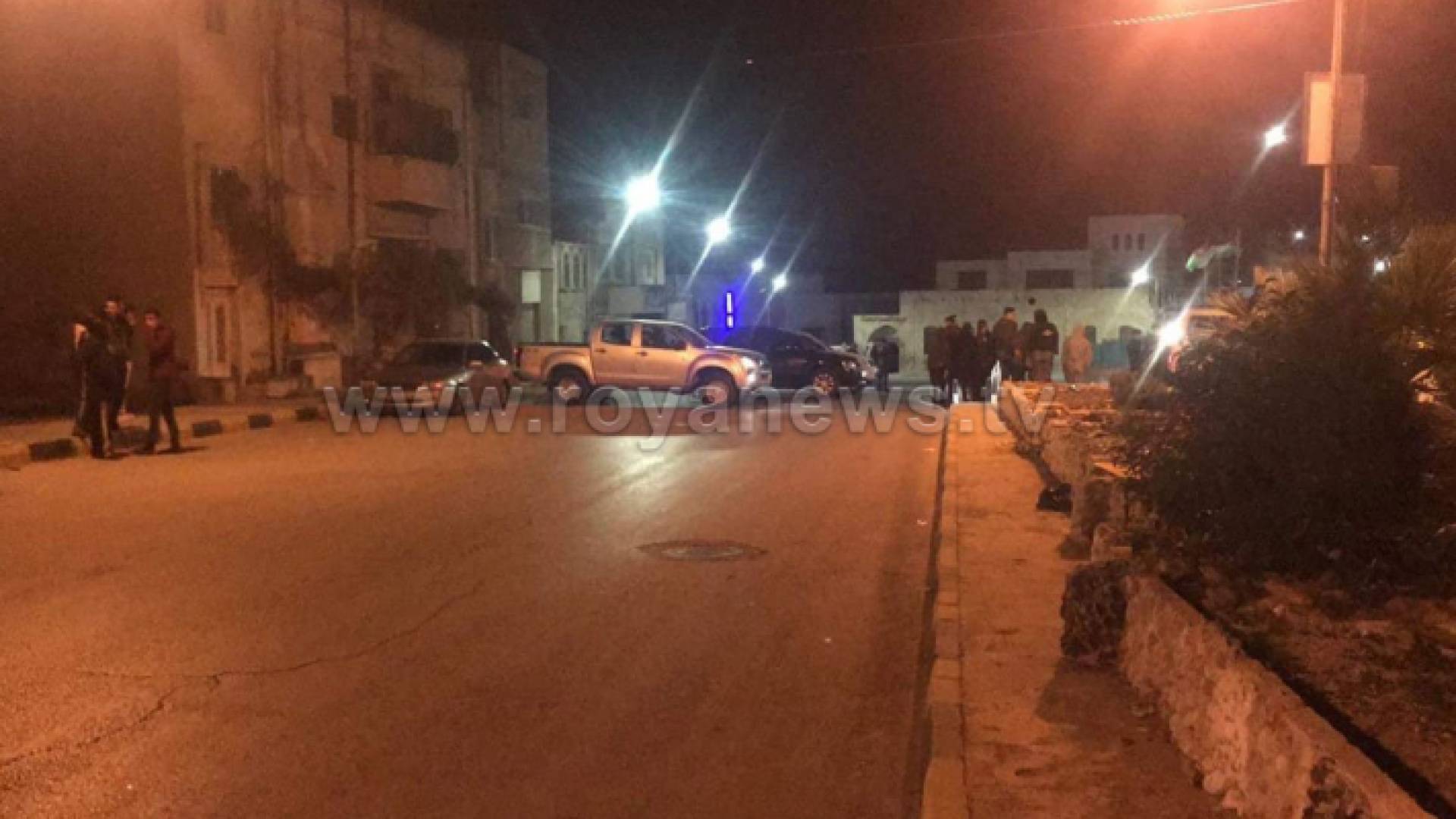 من موقع المشاجرة في منطقة البارحة باربد