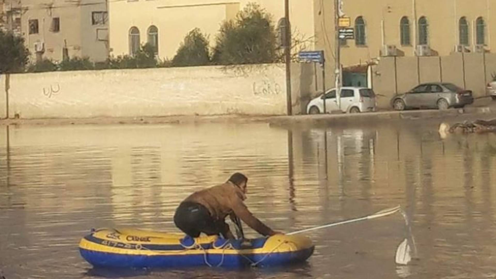 صورة من غرق الرصيفة - ناشطون