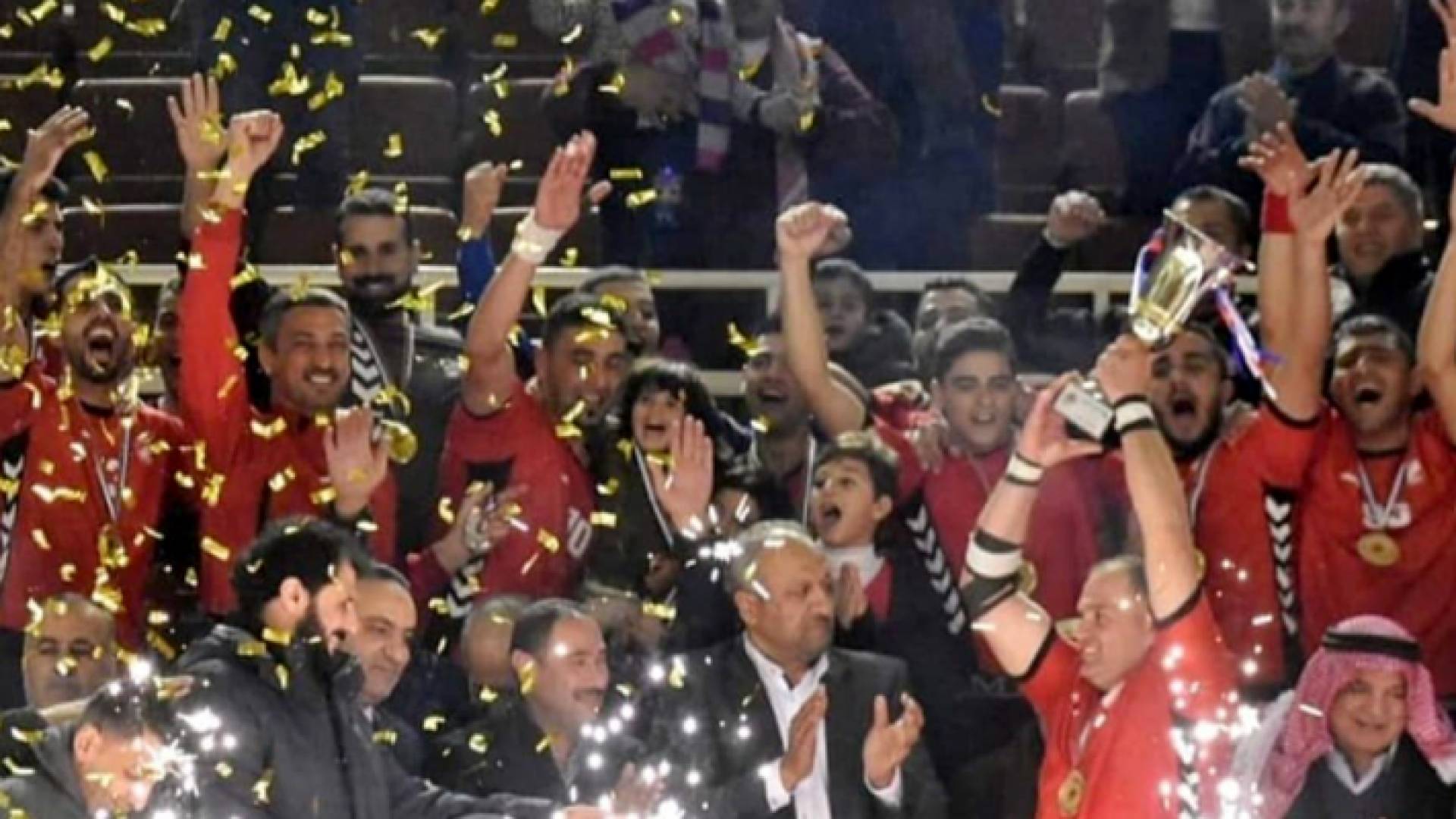 العربي يتوج بلقب كأس الأردن لكرة اليد