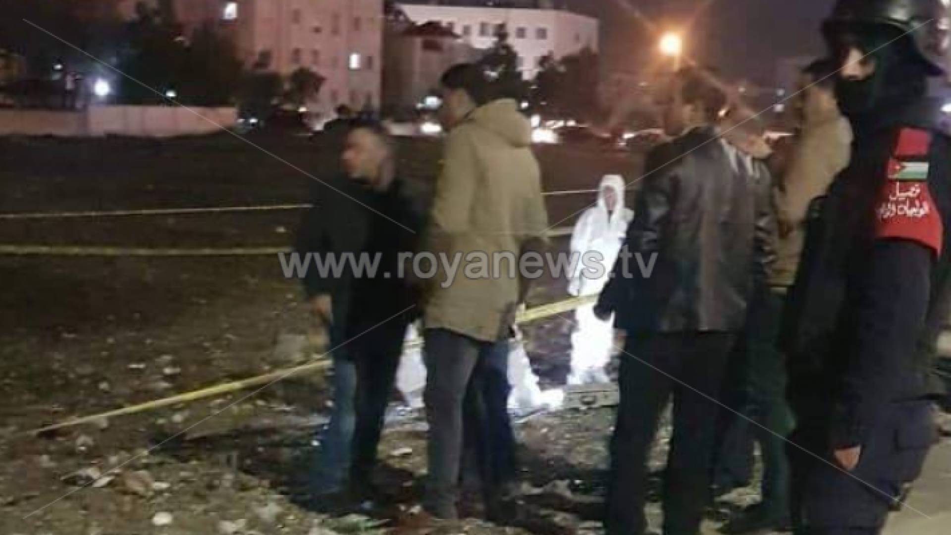 من موقع الجريمة في اربد