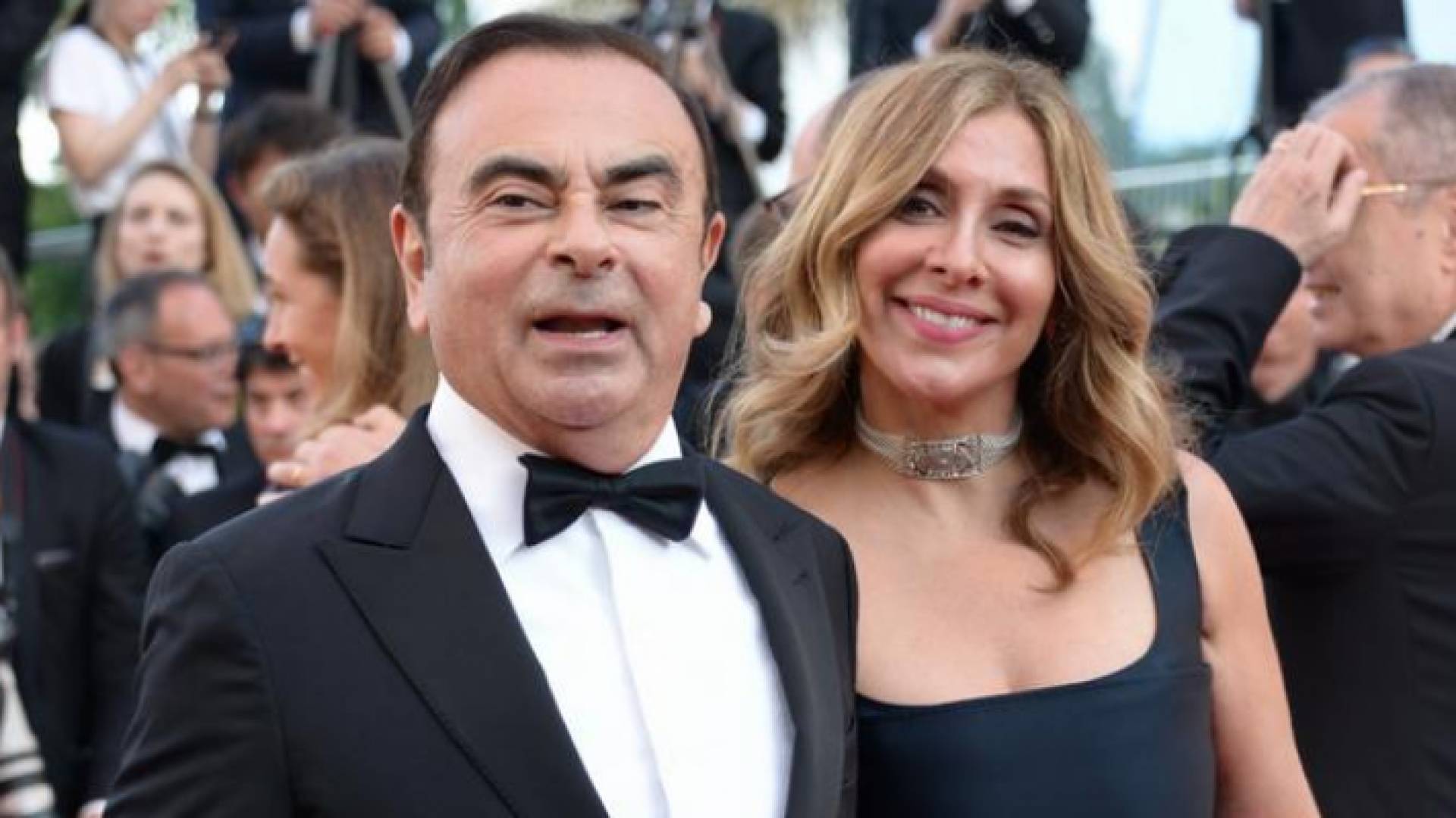 كارلوس غصن وزوجته