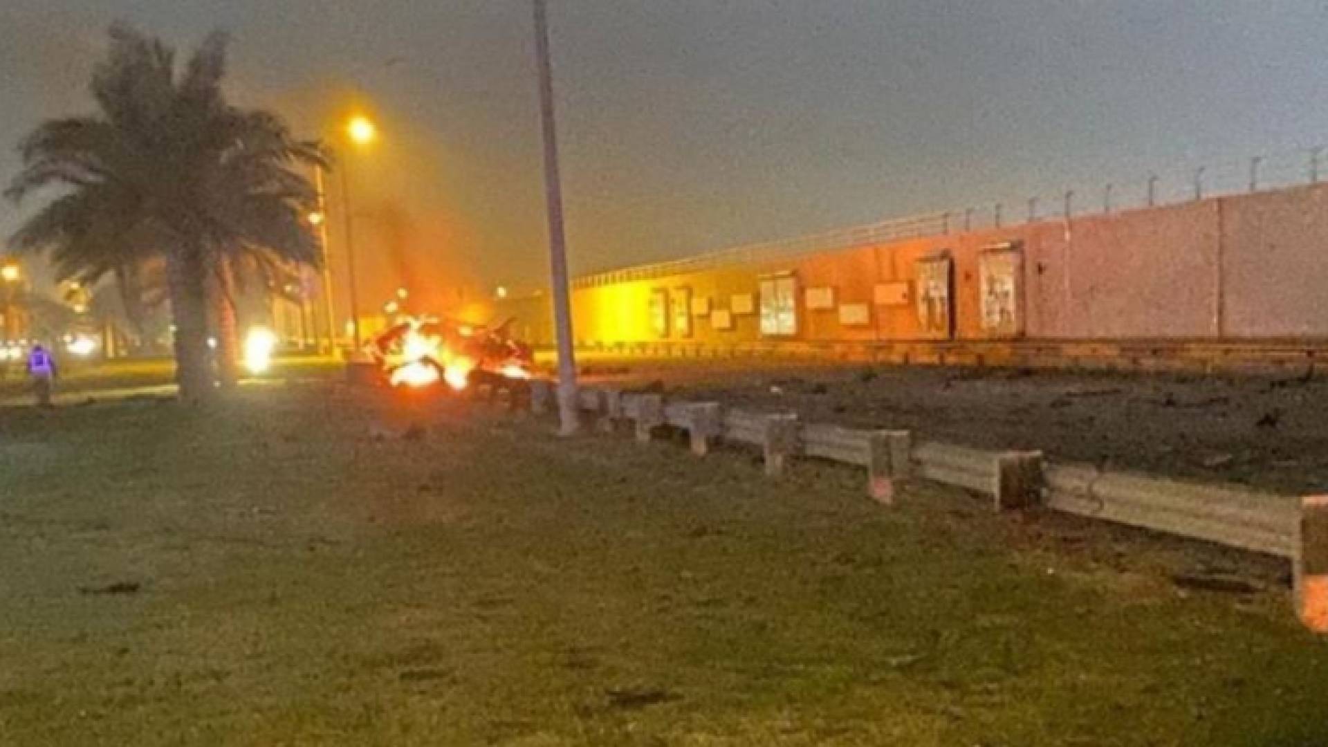 قصف على مطار بغداد بصواريخ الكاتيوشا