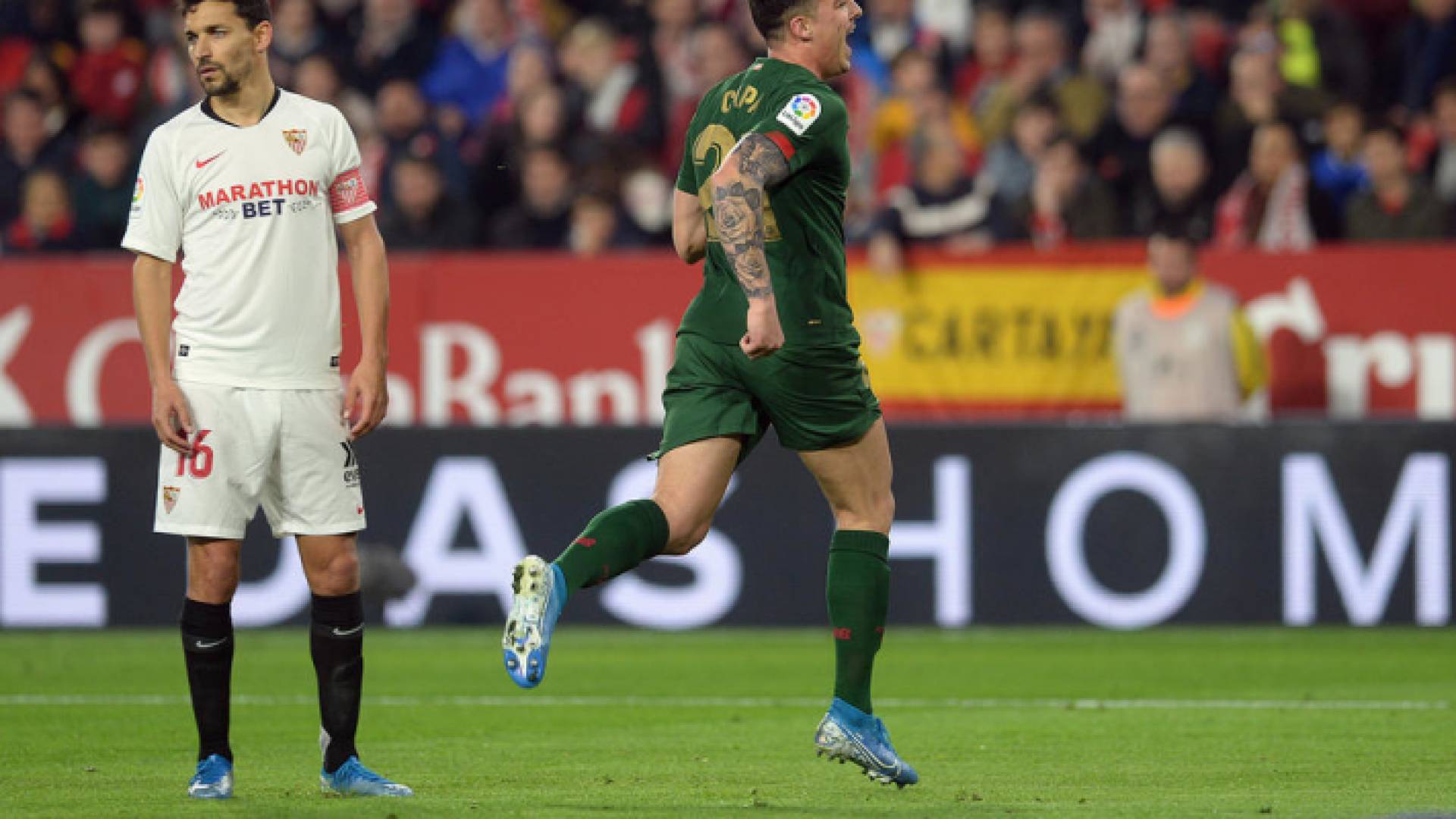 صورة من المباراة