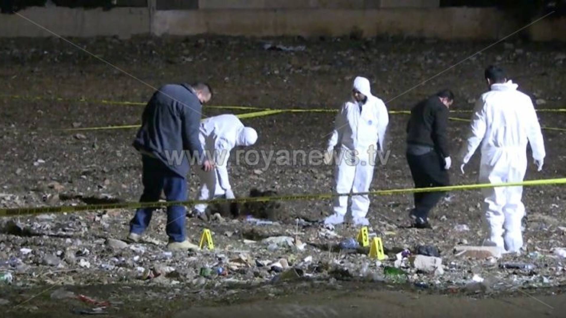 الصورة من مكان الجريمة