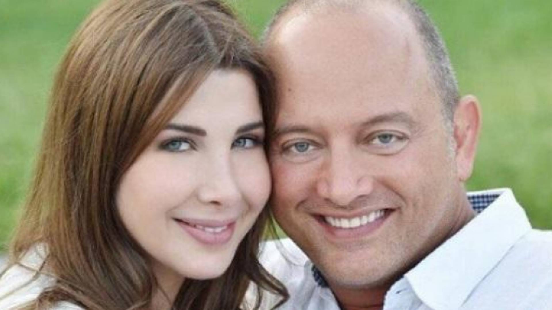 نانسي عجرم وزوجها فادي