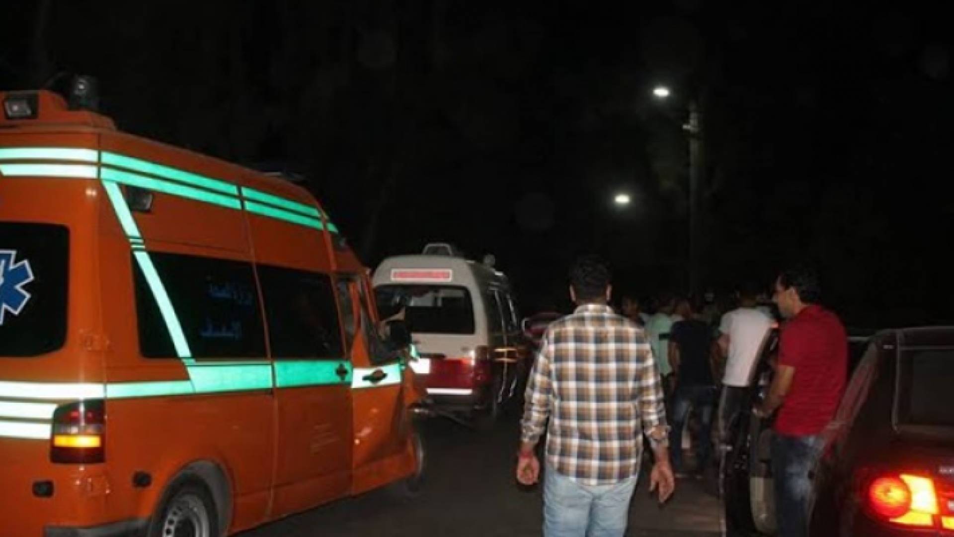 من مكان وقوع الحادثة