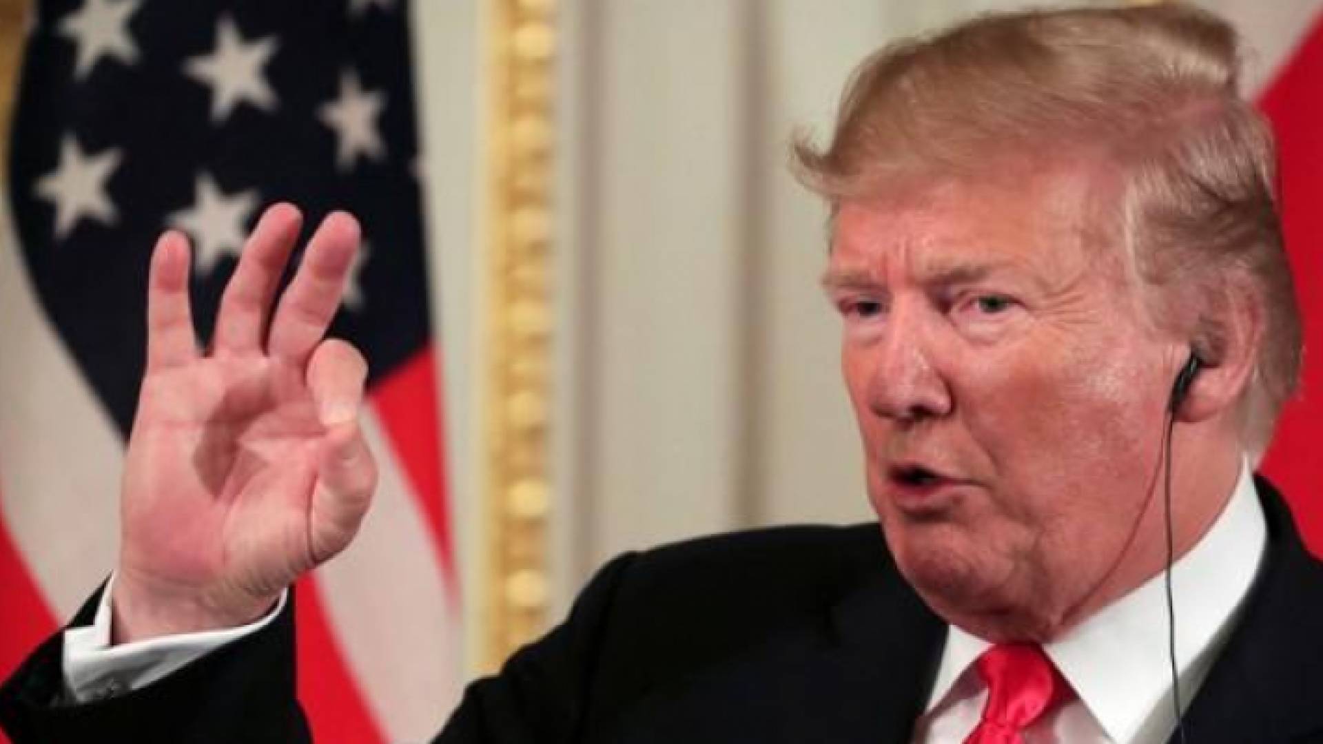 الرئيس الأمريكي، دونالد ترمب