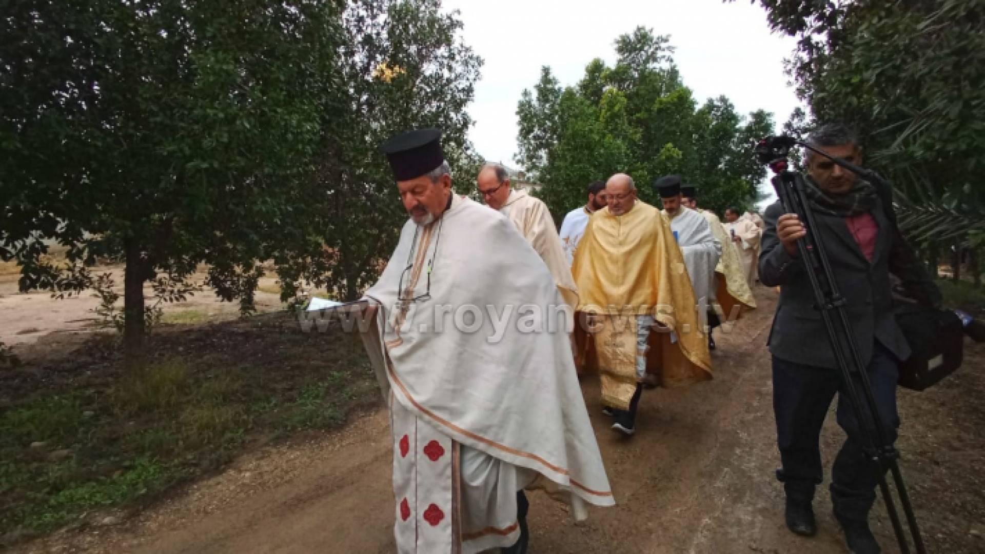 توافد الحجاج المسيحيين الى موقع عماد السيد المسيح في المغطس