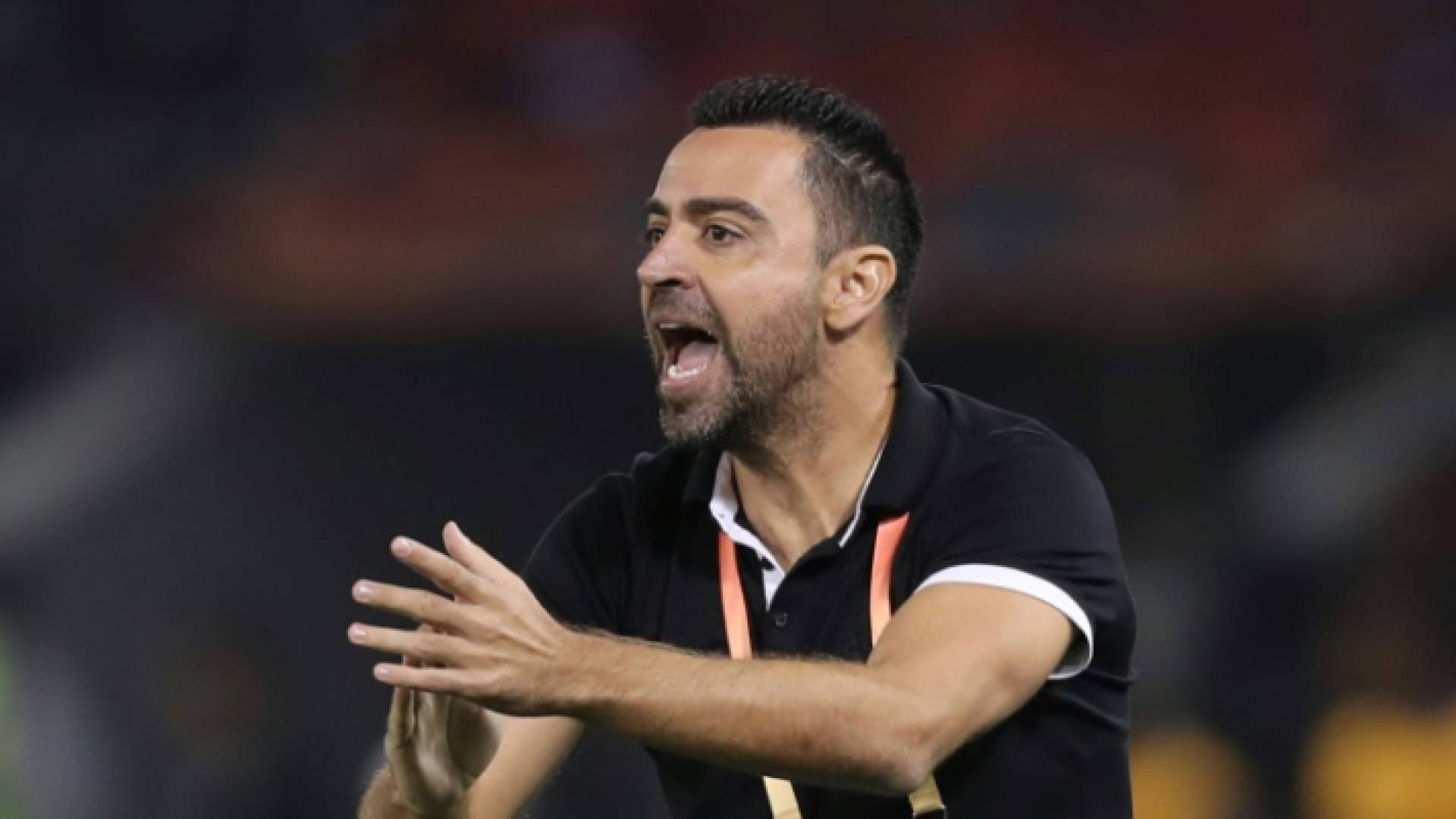 تشافي خلال مشاركة السد في مونديال الاندية في الدوحة