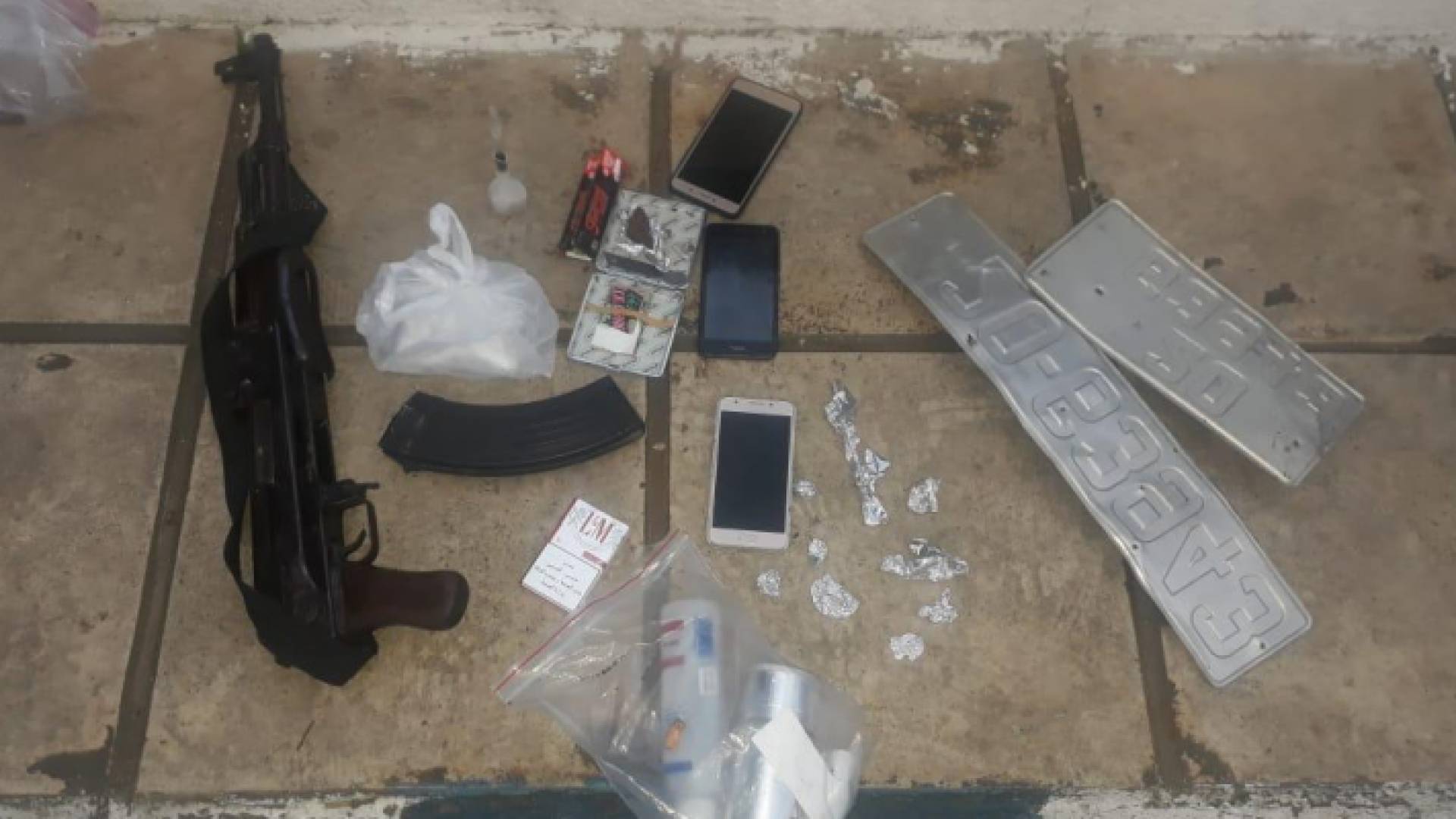 من المضبوطات