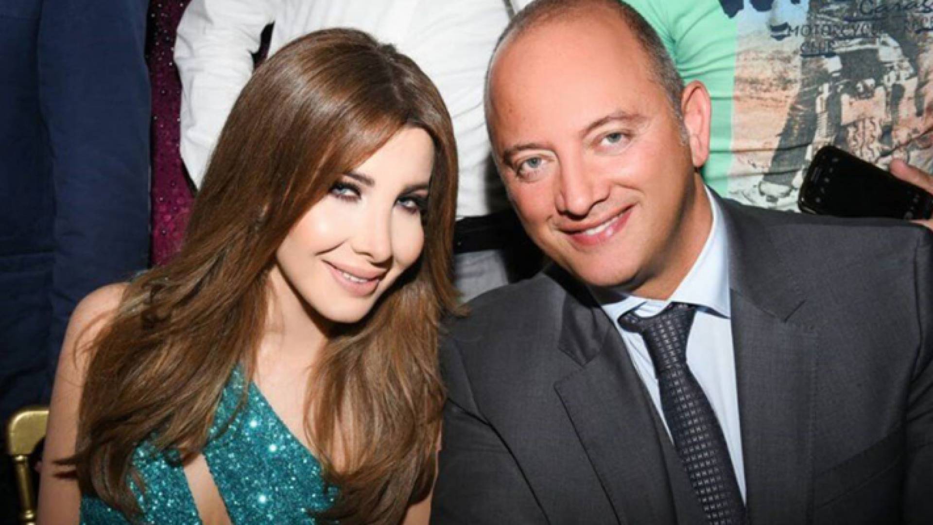 نانسي عجرم وزوجها فادي الهاشم