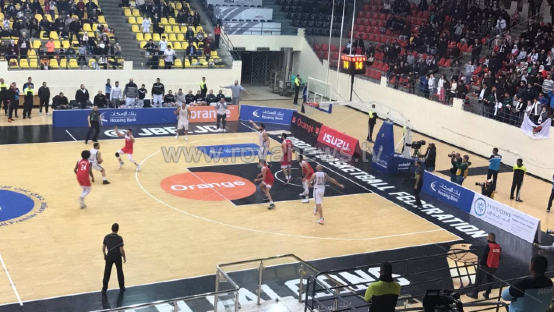 جانب من المباراة