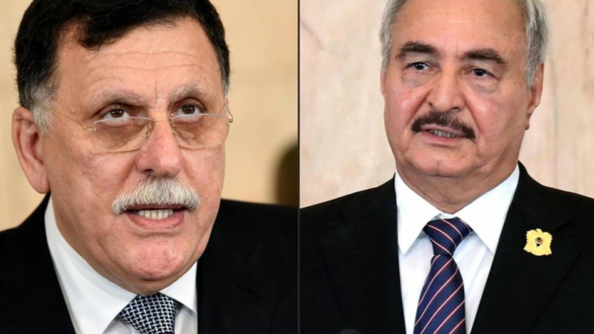 حفتر والسراج