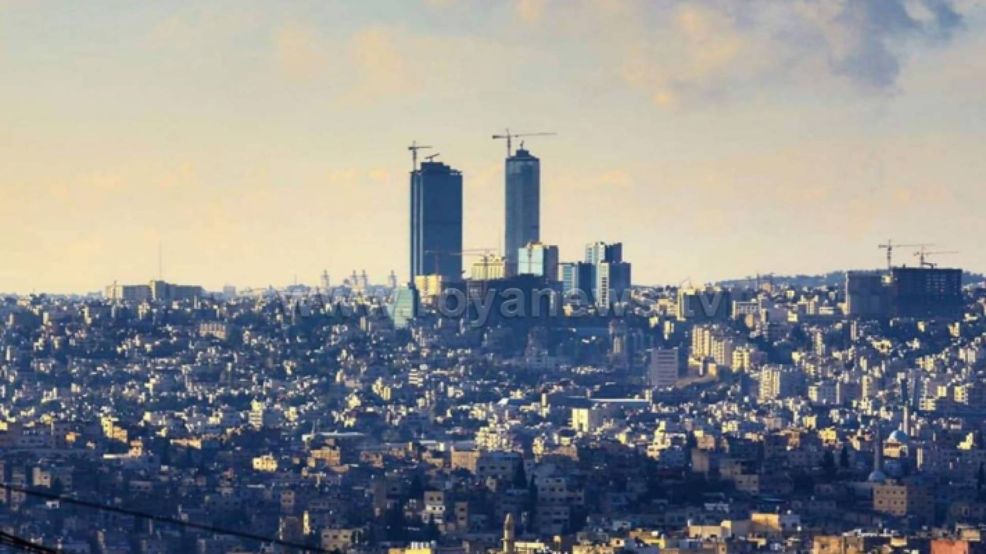 صورة عامة للعاصمة عمان