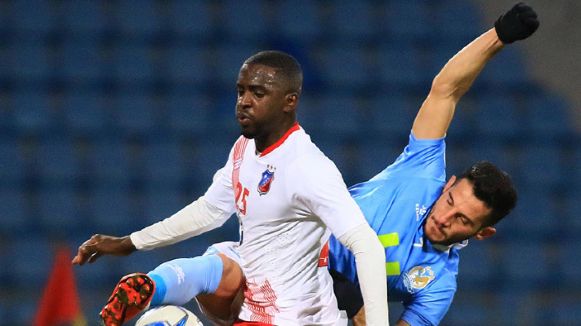 جانب من المباراة