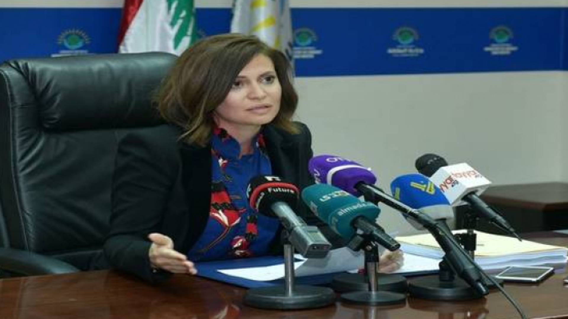 الوزيرة ندى البستاني