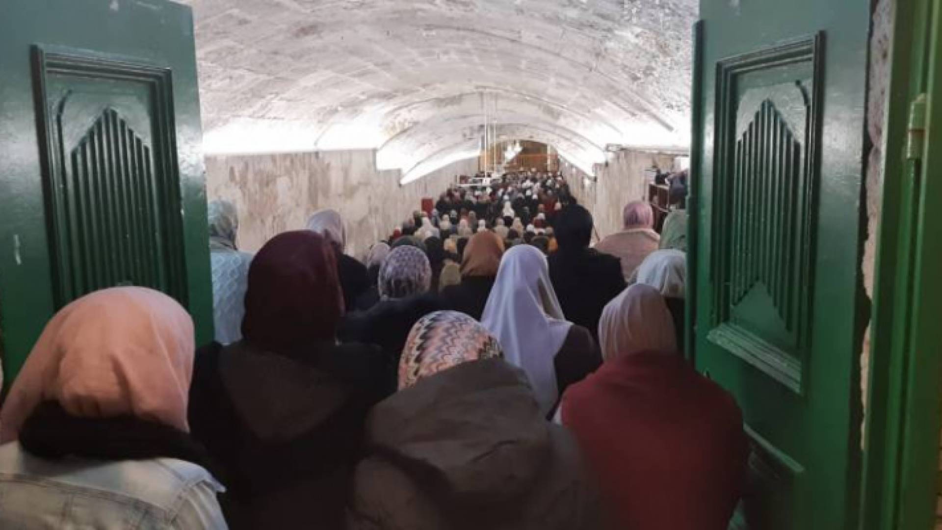 المصلين في المسجد الاقصى