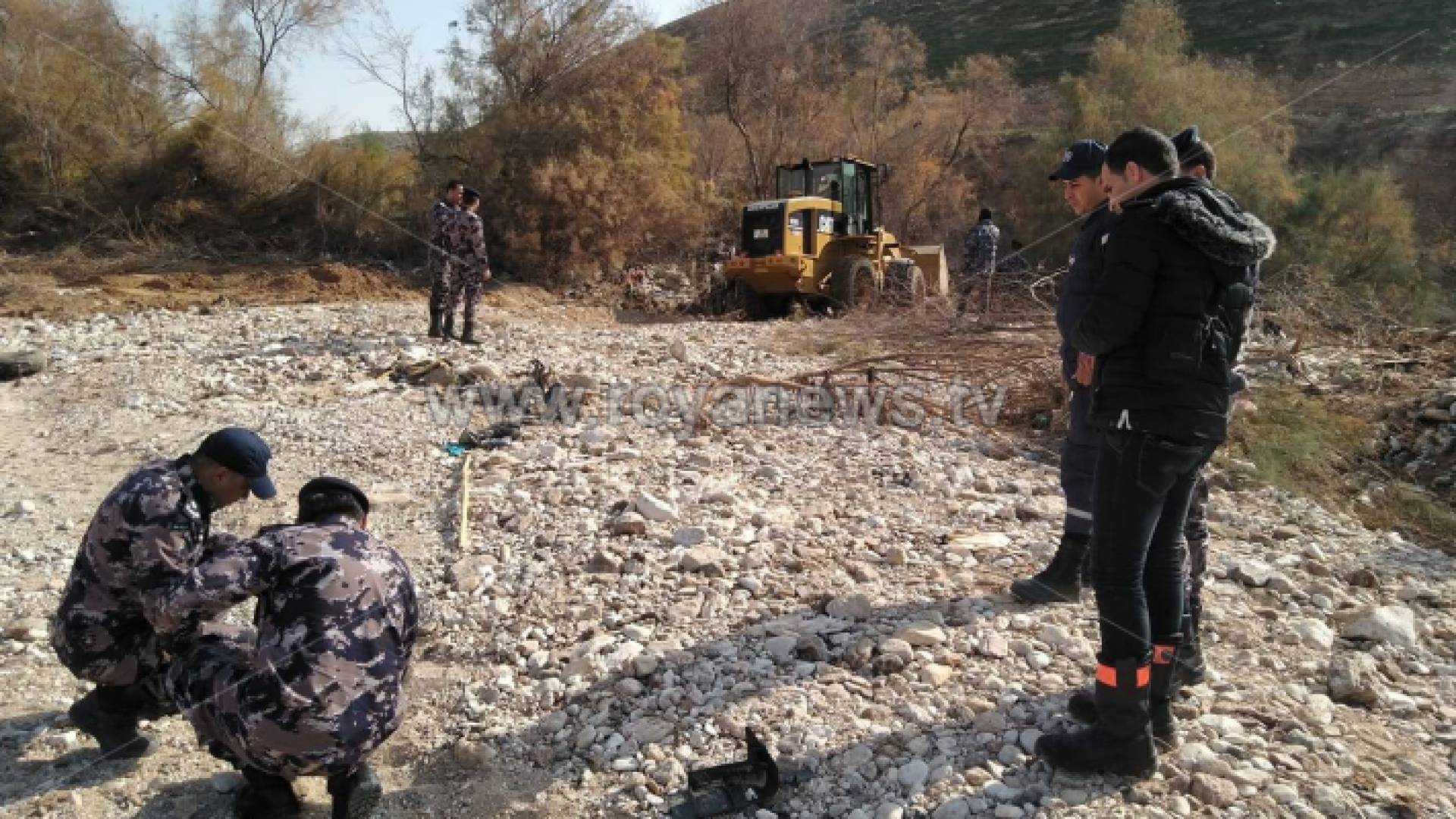 من عمليات البحث عن الشاب حمزة الخطيب